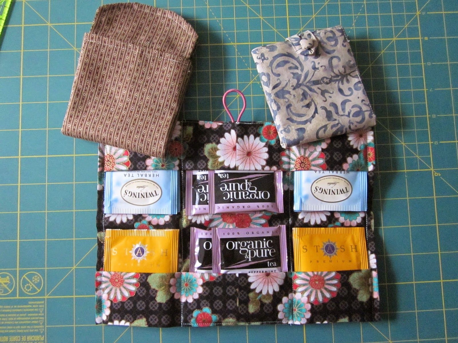 Tea Wallet Tutorial Twelve Bag Tea Wallet