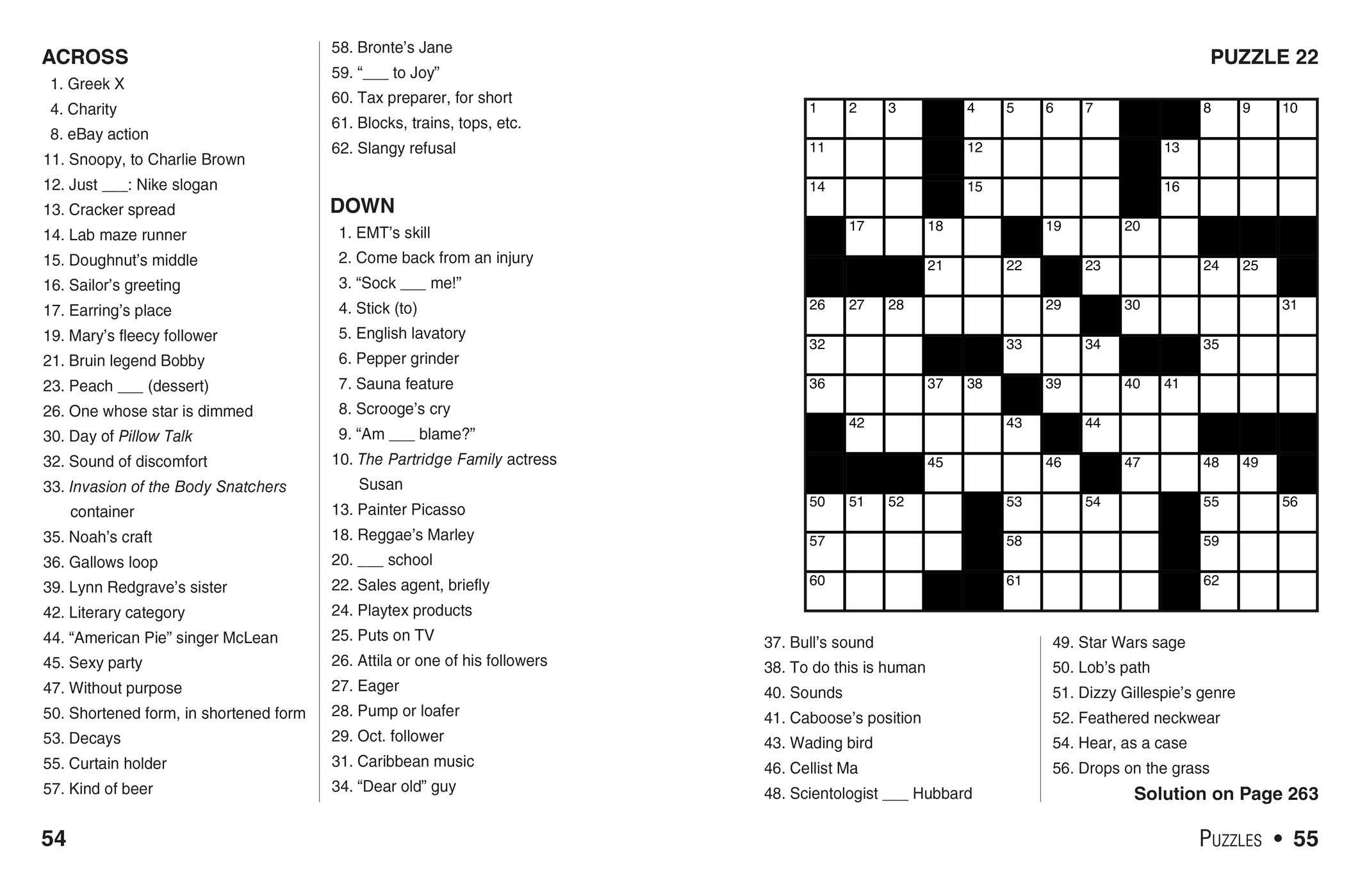 Thomas Joseph Crossword Printable Free Printable JD
