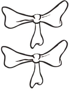 Tie clipart cat in hat 9 jpg 263 350 Pixels Bow Tie Template Dr