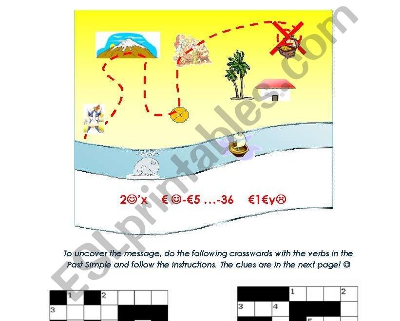 Treasure Island Lesson Plans Worksheets
