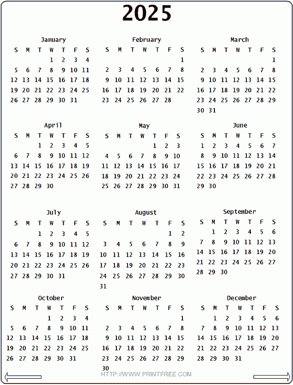 Win Calendar 2025 Printable Free Download I Jean Spicer