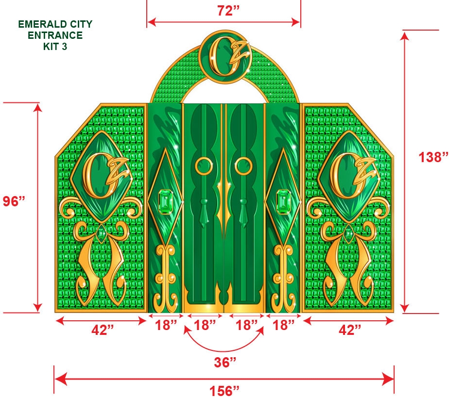 Wizard Of Oz Emerald City Door